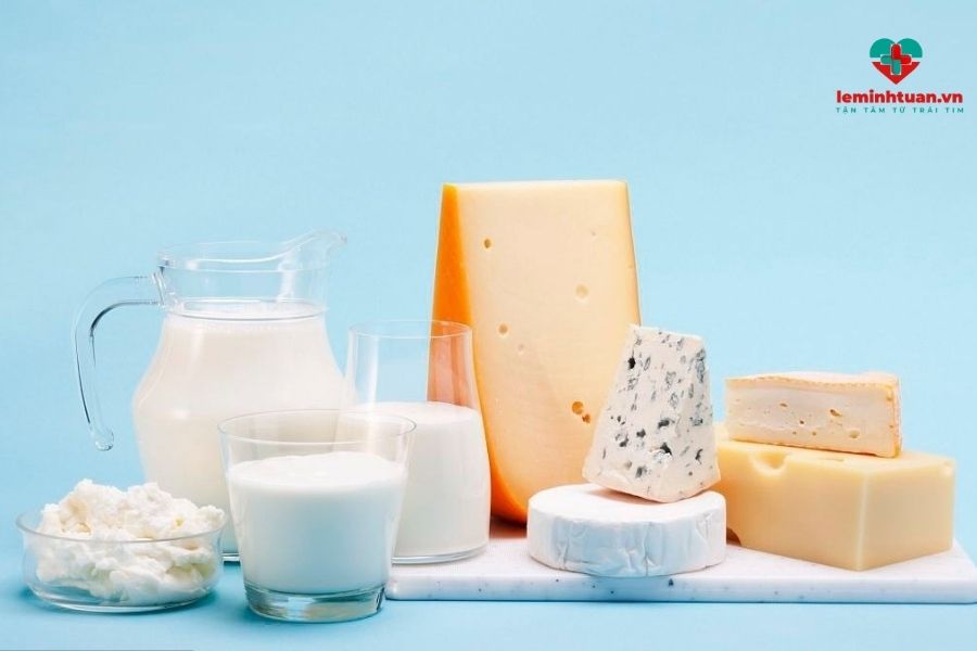 Sữa và các chế phẩm từ sữa giúp tăng chiều cao