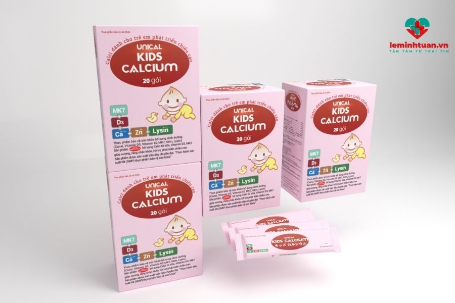 Unical Kids Calcium thuốc tăng chiều cao trẻ em