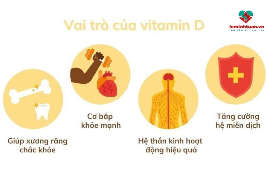 Vai trò của vitamin D3 đối với trẻ 2 tuổi