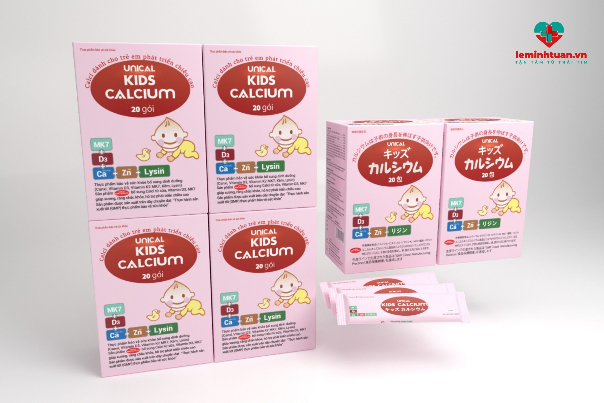 Unical Kids Calcium bổ sung canxi cho trẻ