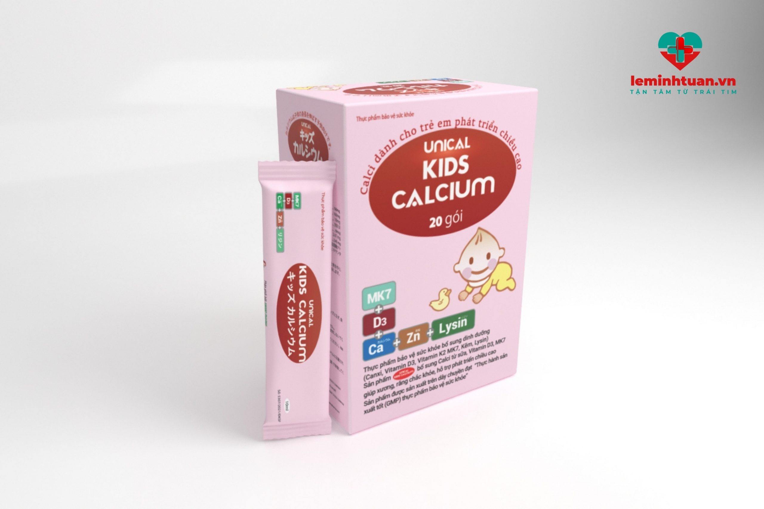 Unical Kids Calcium - loại canxi tốt cho tuổi dậy thì