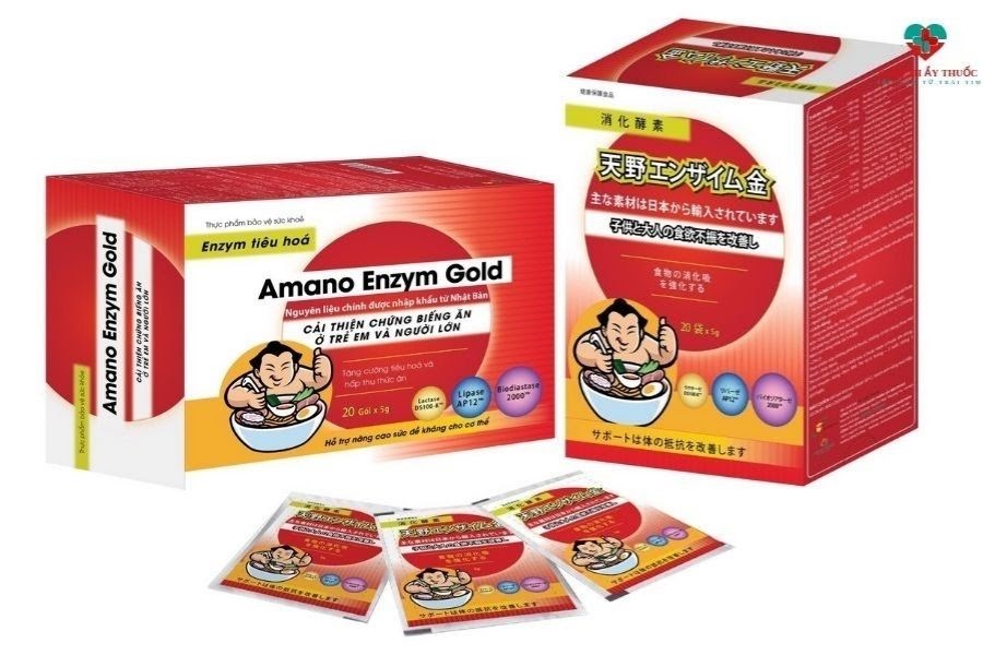 Sản phẩm Amano Enzym Gold giúp bổ sung các chất dinh dưỡng cần thiết cho trẻ