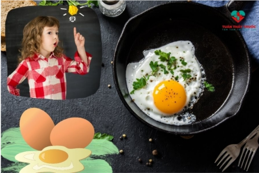 Trứng gà giúp trẻ học giỏi hơn