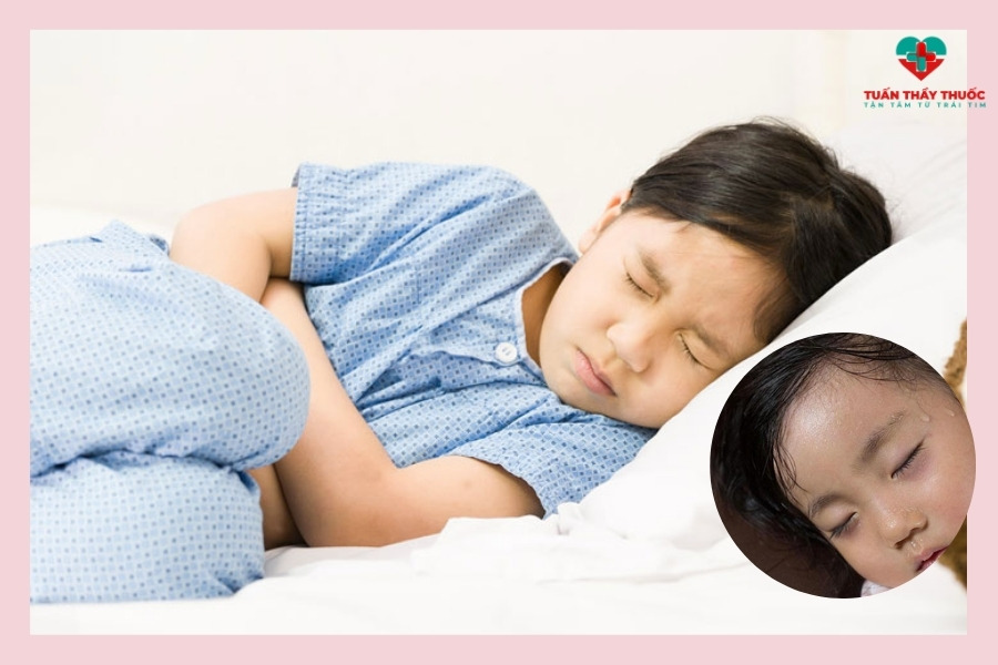 Triệu chứng nghiêm trọng khi trẻ bị đau bụng từng cơn