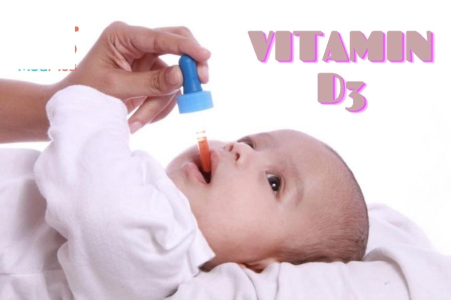 Trẻ sơ sinh nên bổ sung vitamin D3