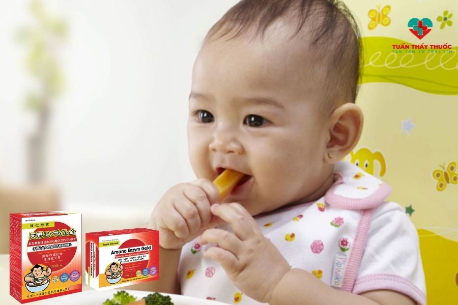 Cốm tiêu hoá Amano Enzym hỗ trợ tiêu hoá cho bé