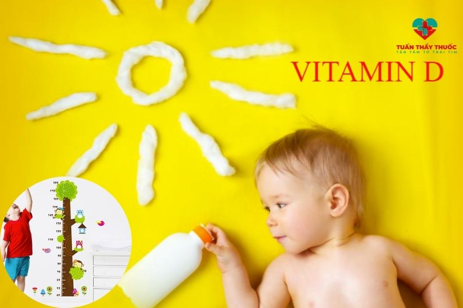 Thực phẩm tăng chiều cao cho bé 2 tuổi: thực phẩm có vitamin D