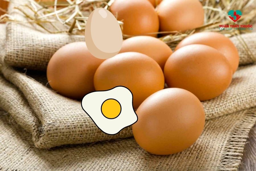 Trứng - những thực phẩm chứa kẽm
