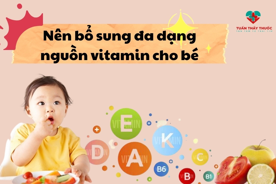 Trẻ 2 tuổi cần bổ sung vitamin gì?