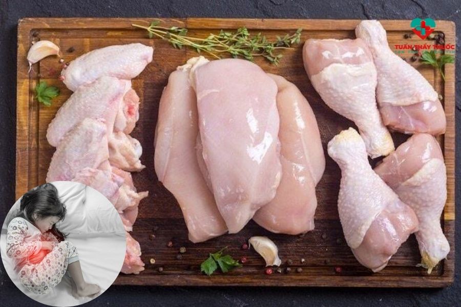 Bé bị rối loạn tiêu hóa nên ăn gì: thịt gà