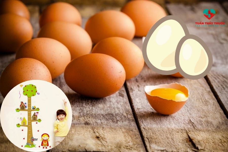 Dinh dưỡng trong 1 quả trứng gà tốt cho sự phát triển của bé