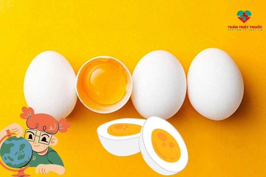 Dinh dưỡng trong 1 quả trứng gà tốt cho trí não của bé