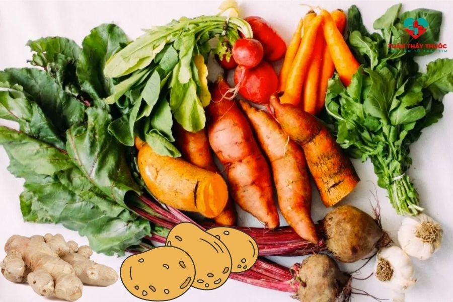 Trẻ rối loạn tiêu hoá nên ăn gì: Một số rau củ