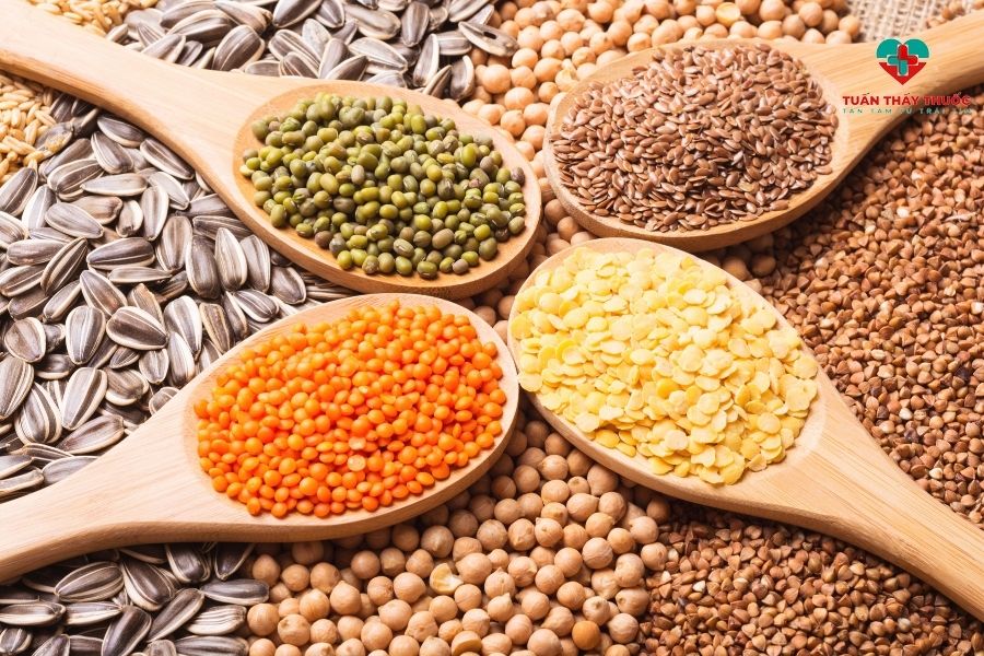 Thực phẩm giàu canxi và sắt: Các loại ngũ cốc