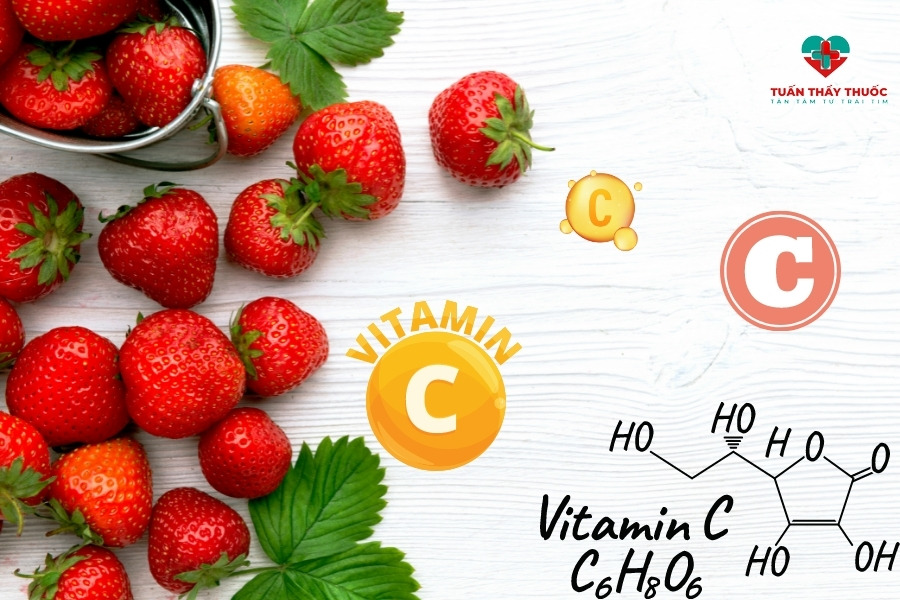 Vitamin C có trong thực phẩm nào: Có nhiều trong dâu tây