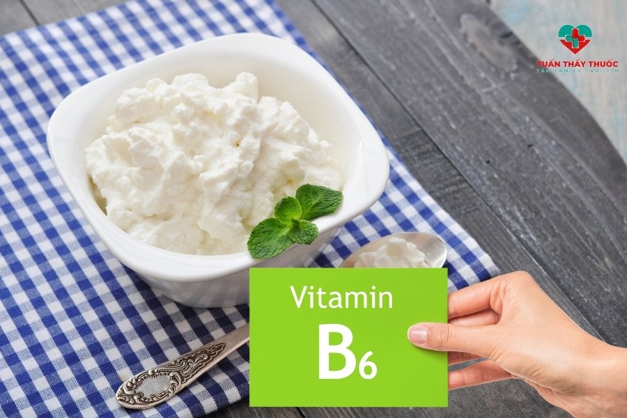 Ăn phô mai để cung cấp thêm vitamin B6