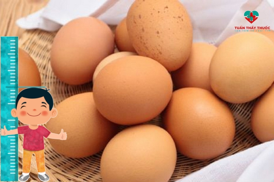 Đồ ăn giúp tăng chiều cao cho trẻ: Trứng