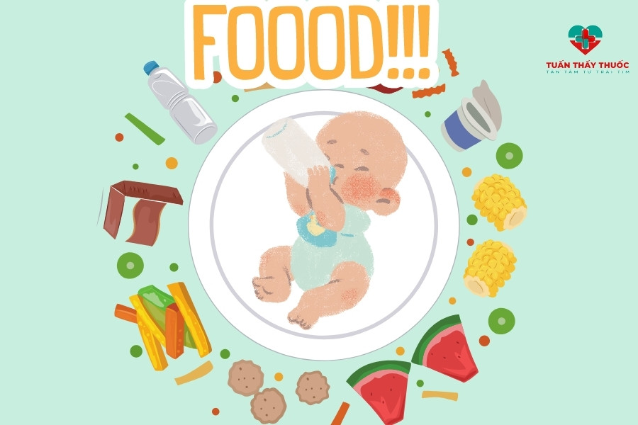 Thực phẩm cần có trong bữa phụ cho bé 7 tháng