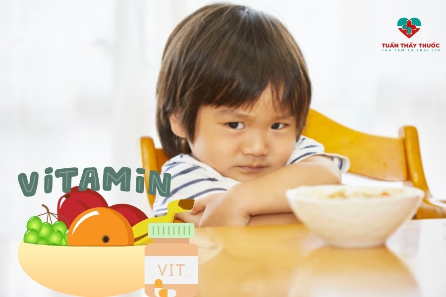 Trẻ nên uống vitamin tổng hợp khi nào: Trẻ biếng ăn