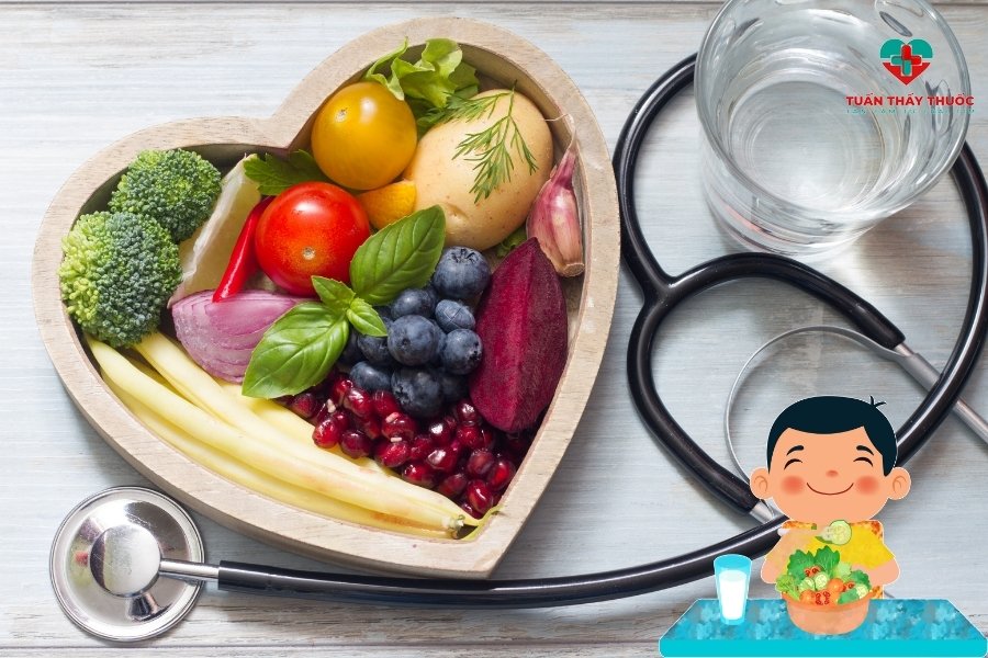Ăn rau xanh bảo vệ sức khoẻ tim mạch cho bé