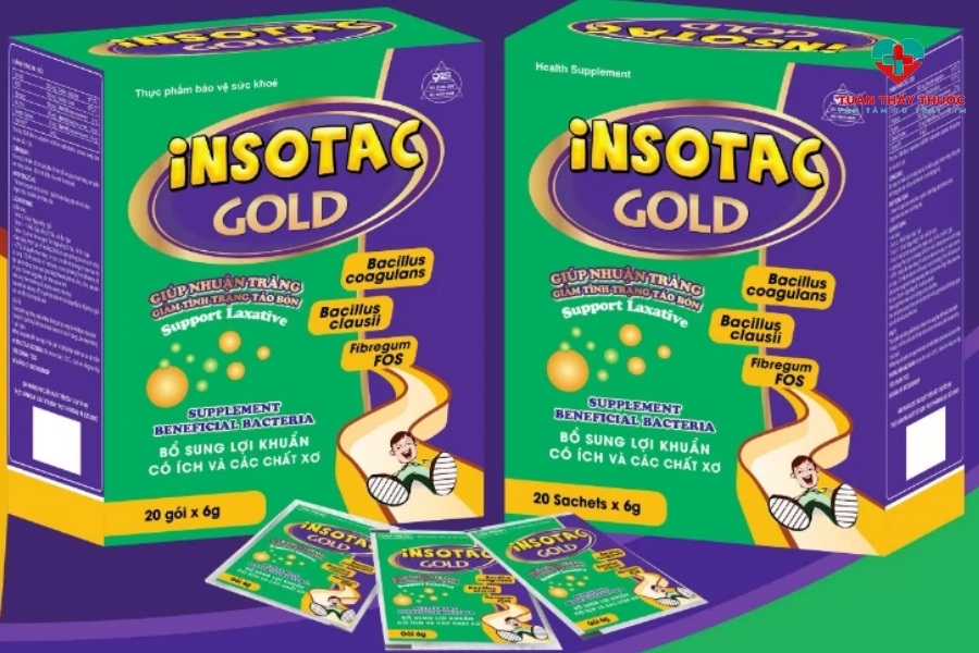Bổ sung chất xơ cho trẻ bằng INSOTAC GOLD