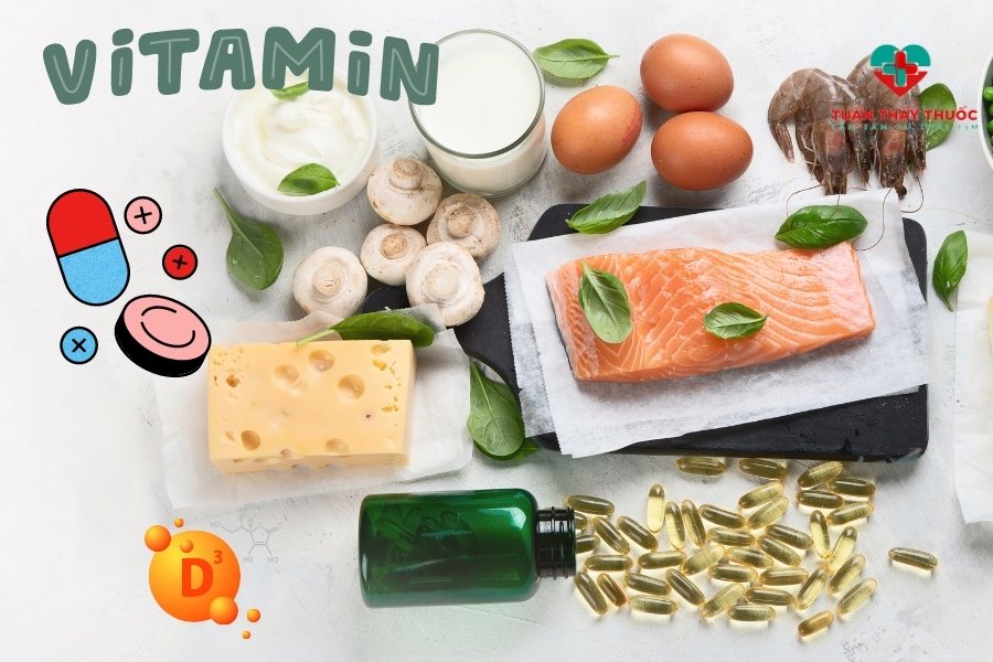 Bổ sung vitamin vào thực đơn cho người đau xương khớp