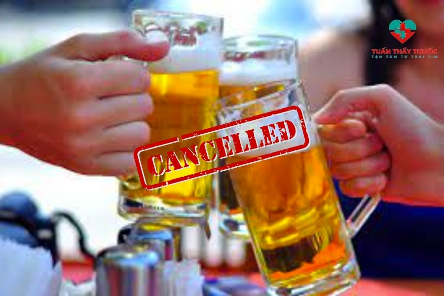 Thực đơn cho người đau xương khớp cần loại bỏ rượu bia