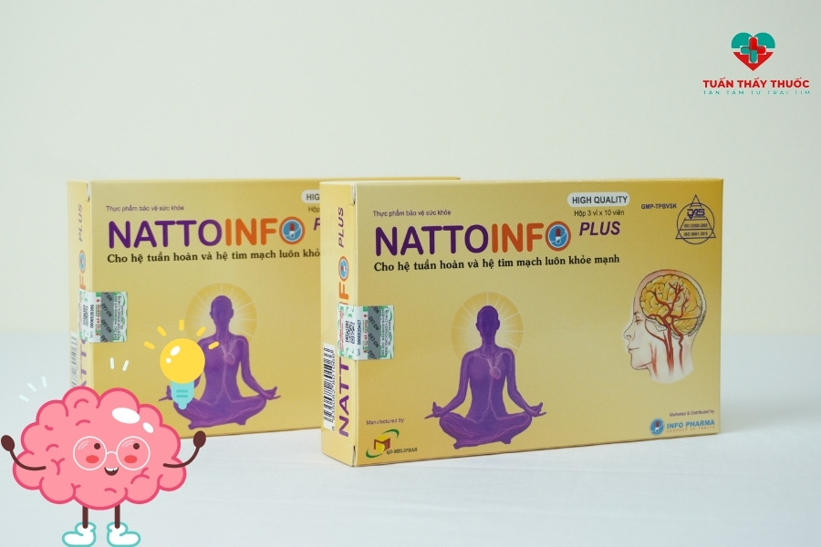Nattoinfo Plus - sản phẩm bổ não tốt nhất hiện nay